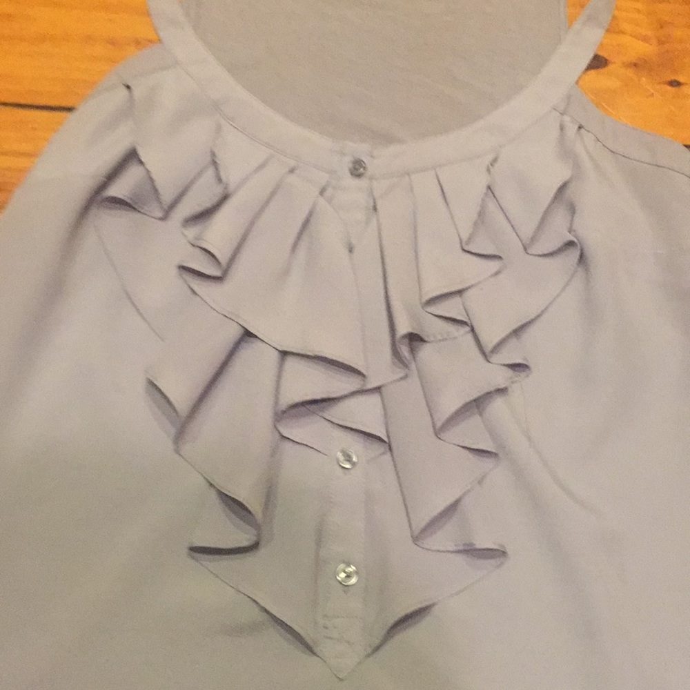 Express Ruffled Top - Picture 3 of 5